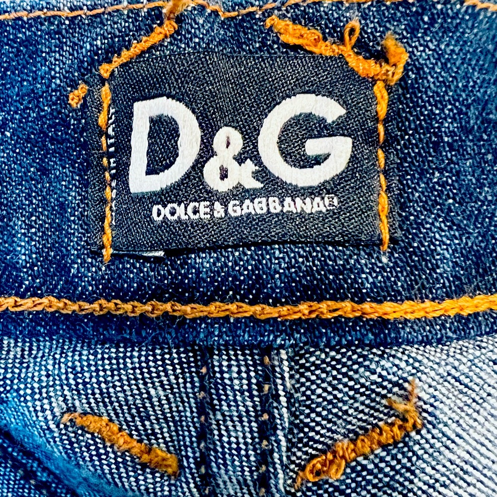 UNIQUE DOLCE & GABBANA Tight Jeans. Zipper in The Bottom. Brand New. European - Picture 9 of 15